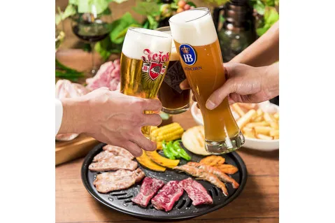 スカイビューフードコート池袋屋上BBQビアガーデン東武_3