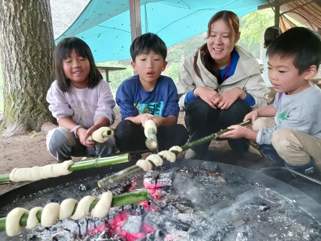 ヤックス自然学校「たき火deクッキング」