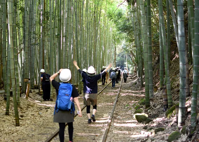 旧国鉄倉吉線廃線跡ウォーキングオープンデー2025（下半期）