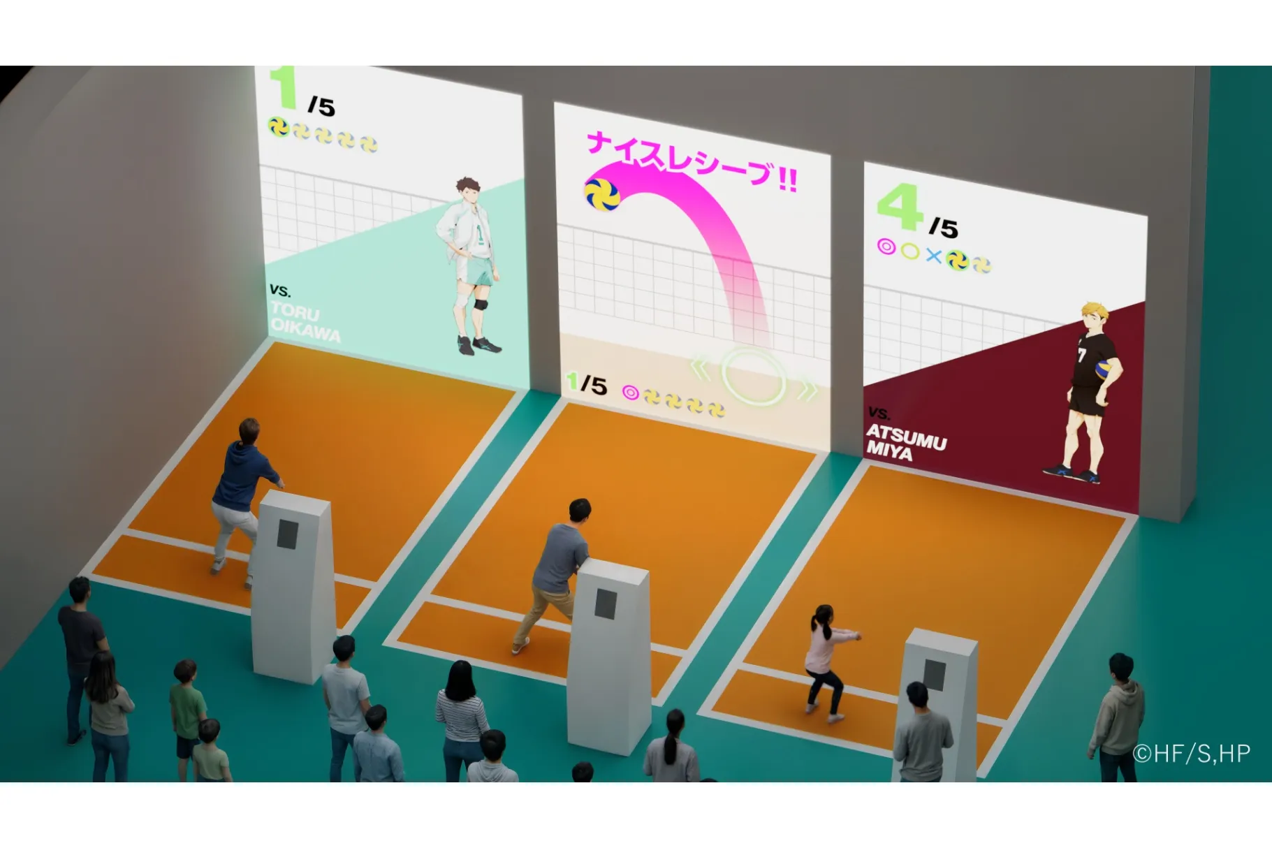 バレーボール超体験空間『ハイキュー!! オン ザ コート』