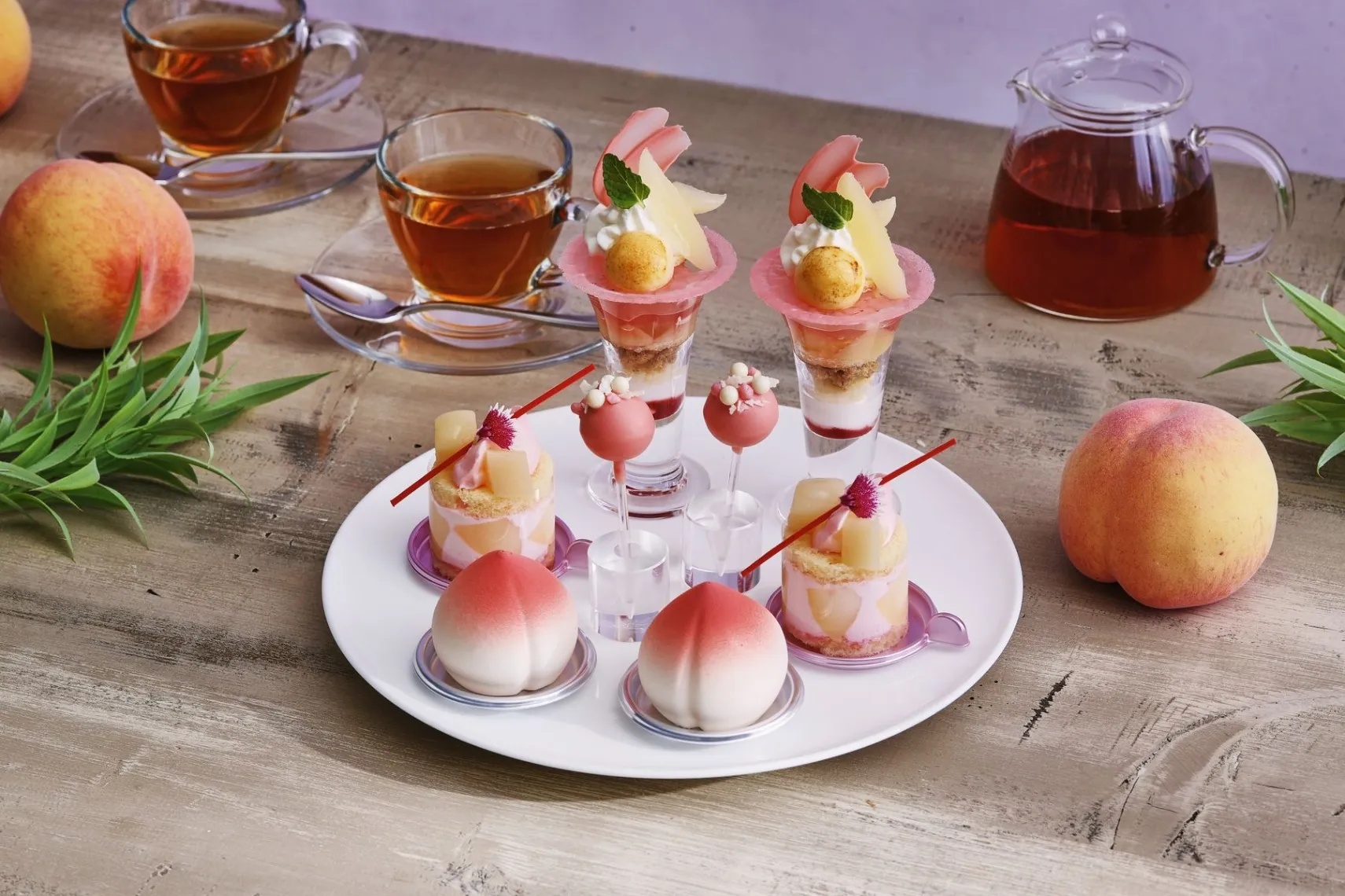 Summer Peach Afternoon Tea【東京マリオットホテル】_2