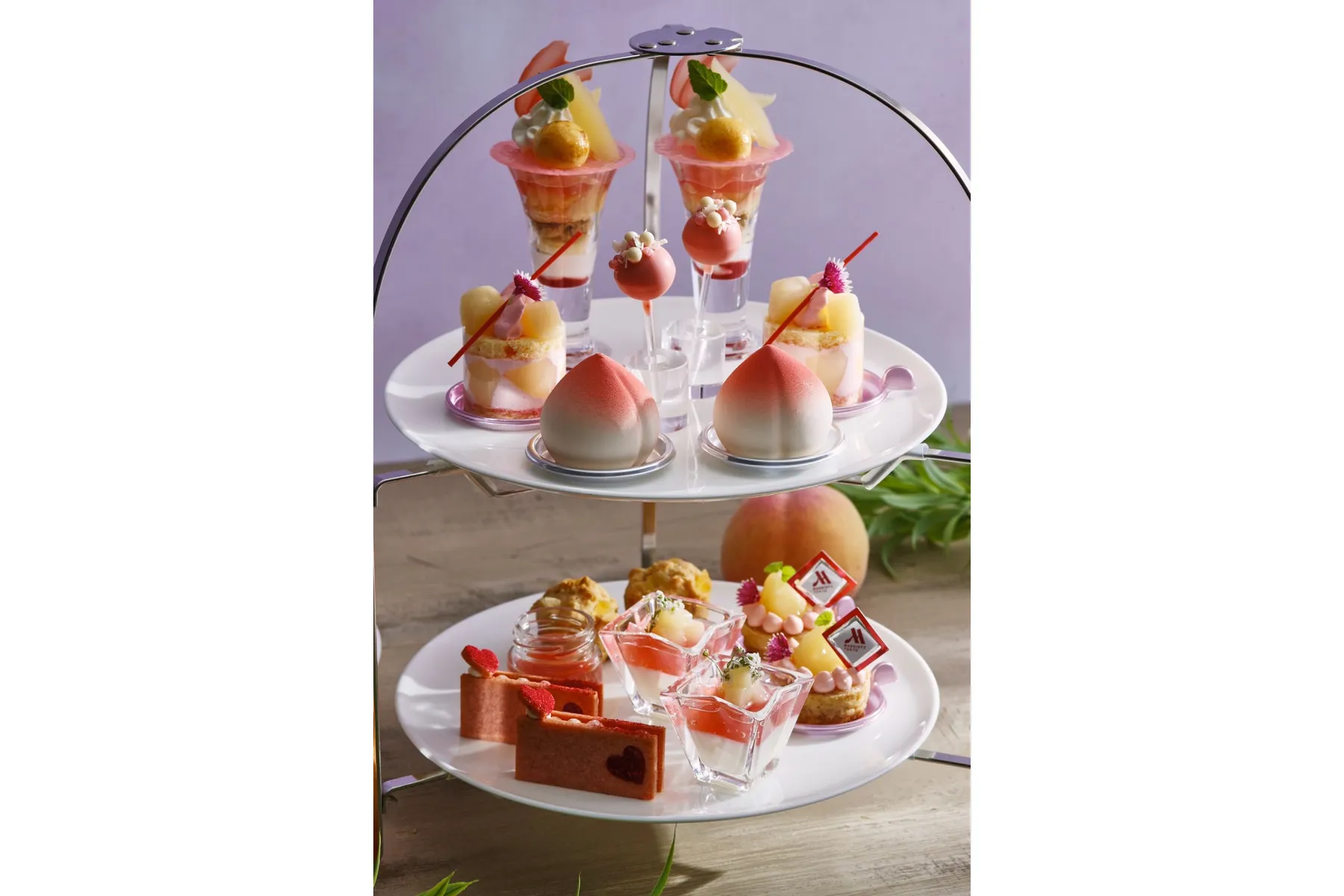 Summer Peach Afternoon Tea【東京マリオットホテル】_6