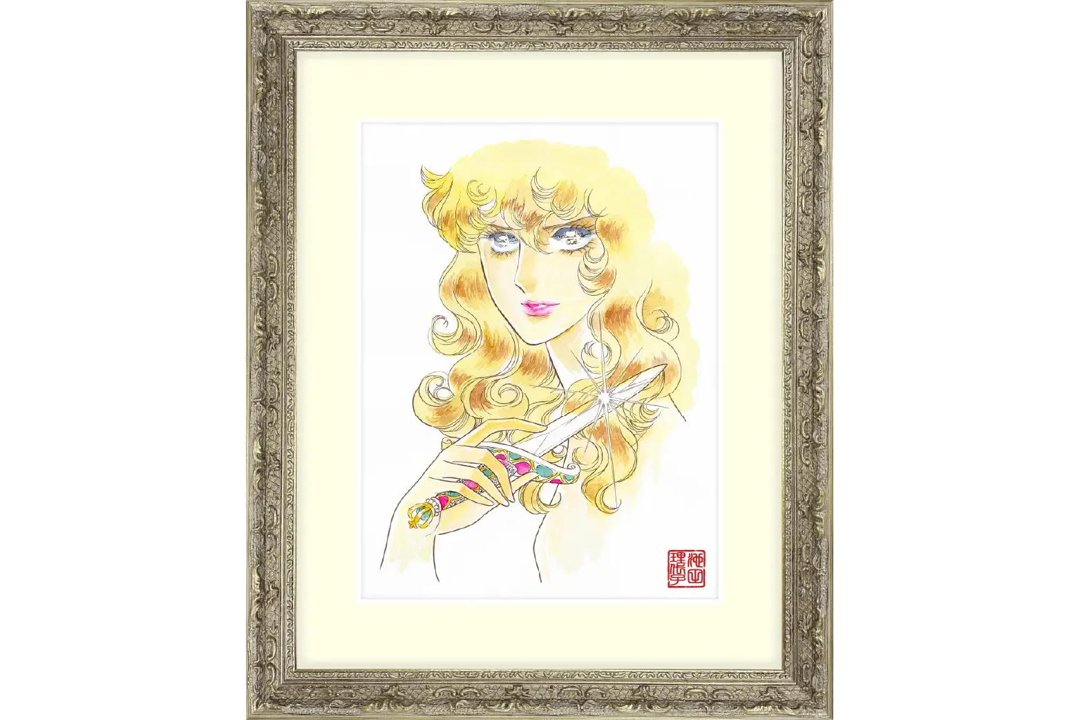-アートブック出版記念- ベルサイユのばら版画展_9