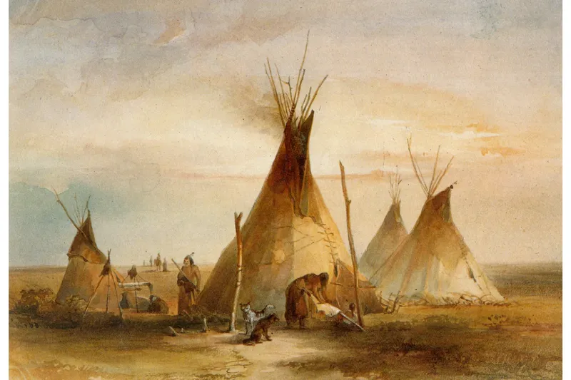 スー族のTipi