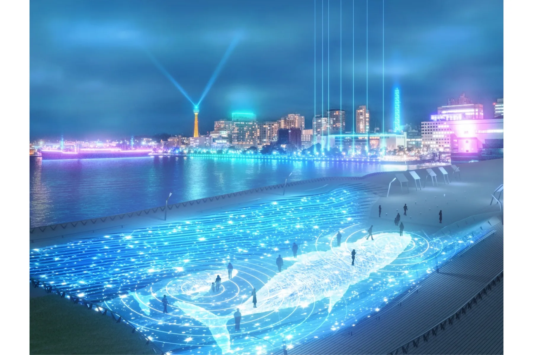 夜の横浜イルミネーション2024-25_3