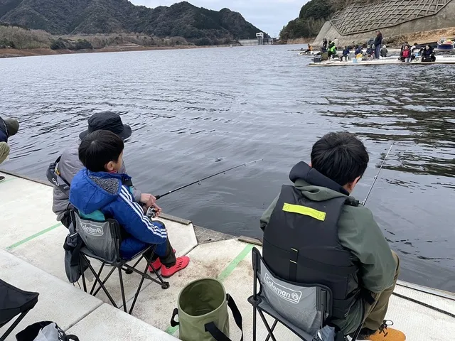 令和7年度竜門ダムワカサギ釣り大会