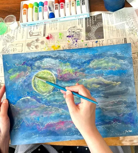 芸術の季節を彩る9月アートセッション「夜を流れる雲」