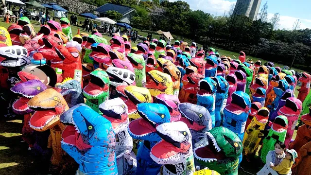 第4回ティラノサウルスレース in 東京ドイツ村