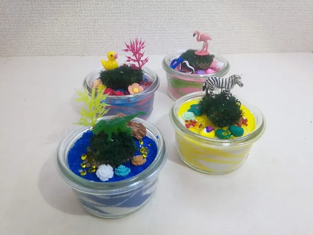 コケのテラリウム作り_1