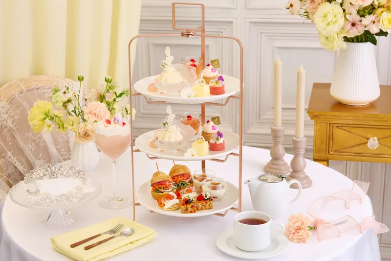Mariée Floral Celebration Afternoon Tea【アニヴェルセルカフェ みなとみらい横浜】
