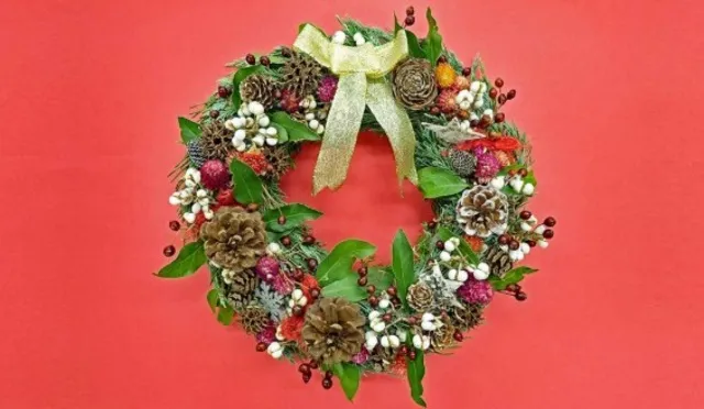 創作教室　クリスマスリース_1