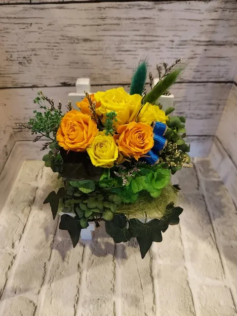 手作りプリザーブドフラワー教室（10月）_1