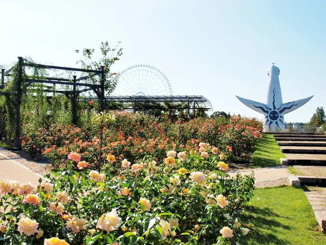 万博記念公園 秋のローズフェスタ_1