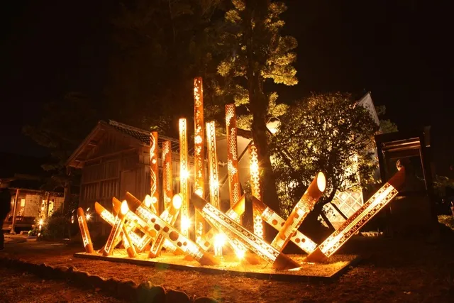 いずみマチ・テラス～竹灯籠でつなぐ光の祭典～_1