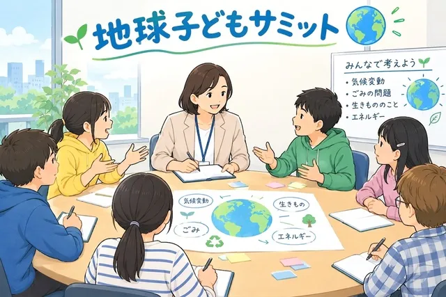 環境問題ってどんなこと？地球子どもサミット_1