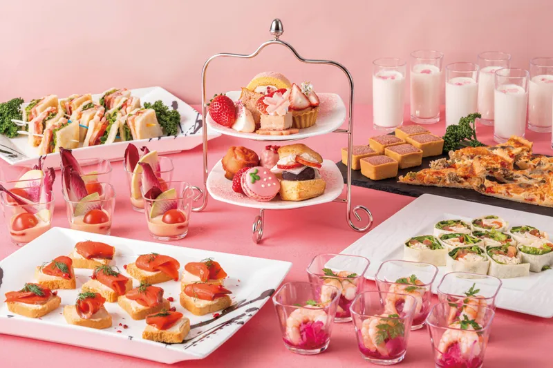 アフタヌーンティービュッフェ「Pétale de Fraise（ペタル・ドゥ・フレーズ）」【舞浜ビューホテル by HULIC】