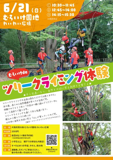 むろいけdeツリークライミング体験_1