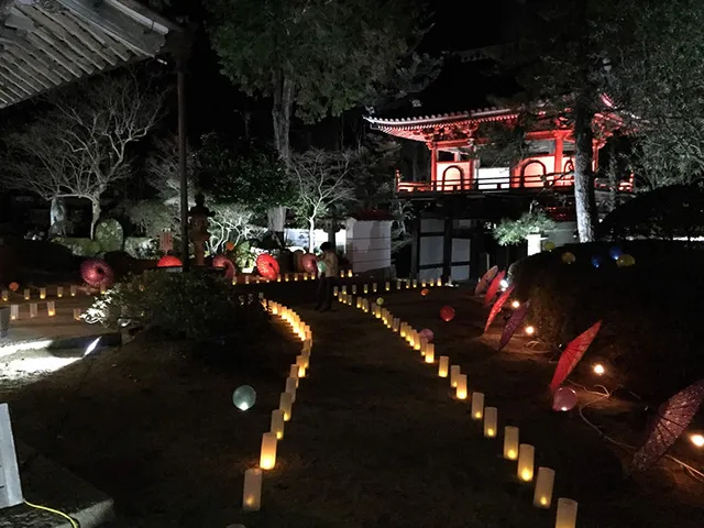 銅栄山光明寺　除夜の鐘突きライトアップイベント_1