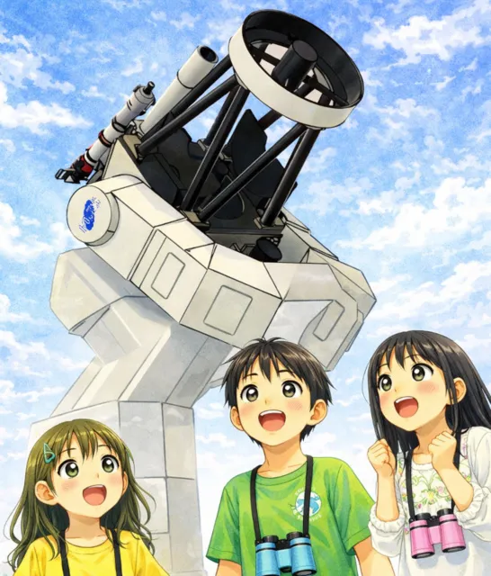 すごいぞ！大型望遠鏡みらいを模型でつくろう！！_1