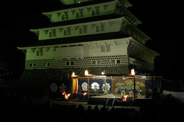 島原城薪能_1