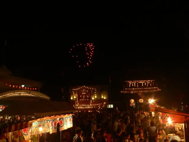水田天満宮千燈明花火大祭_1