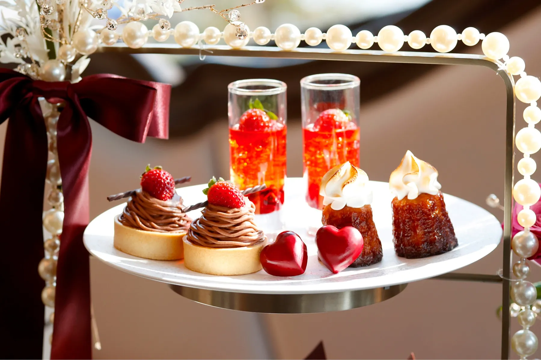 グロッシーショコラ&ストロベリー アフタヌーンティー【ザ ストリングス 表参道】_2