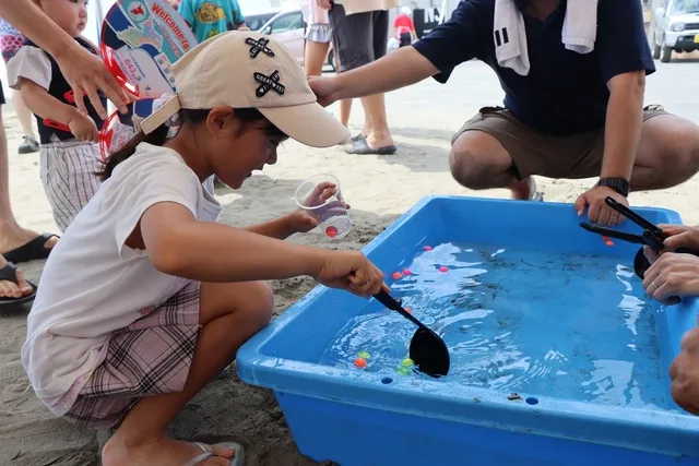 白里海水浴場　海の日イベント