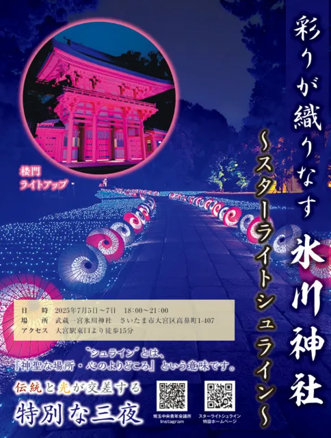 彩りが織りなす氷川神社 ～スターライトシュライン_1