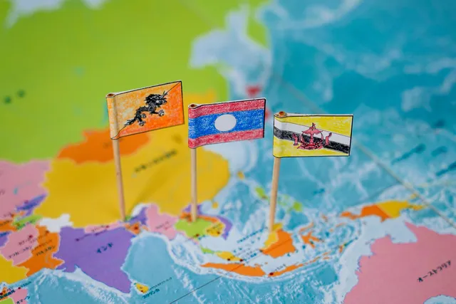 地理地図教室『手作り国旗を世界地図にさしちゃおう！』_1