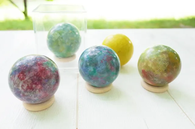夏休み限定 陶芸 泥だんご「ピカピカアースボール」作り！