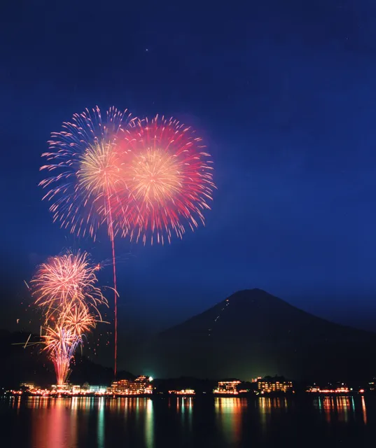 富士五湖の花火大会_1