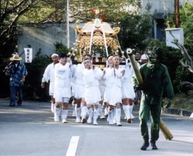 西の地岡崎神社 秋祭り_1