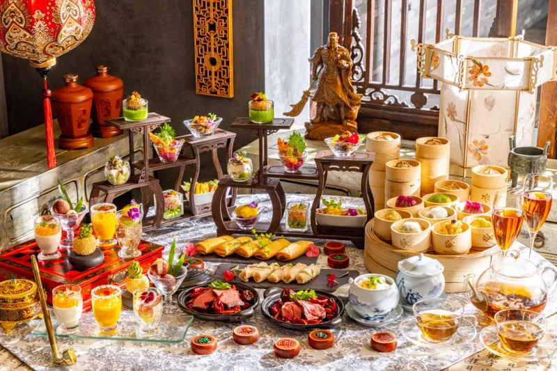 チャイニーズアフタヌーンティー三国志【ヒルトン東京】