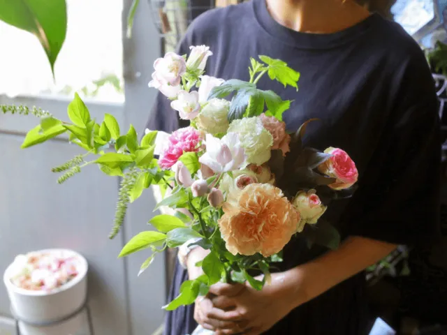 花と過ごすひととき vol.1「わたしだけの花束づくり」_1
