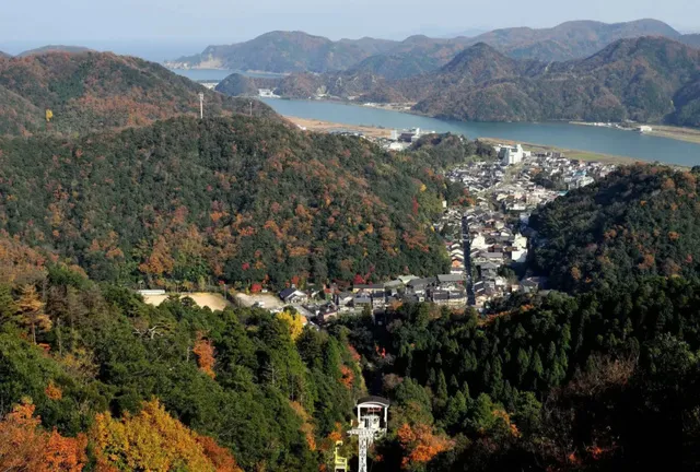【紅葉・見ごろ】城崎温泉・東山公園_1
