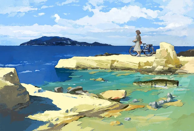 しらこ個展 Bel sole_1