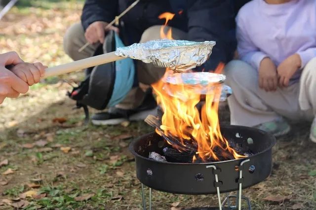 アウトドアの達人入門編～焚火で手作りポップコーン体験_1