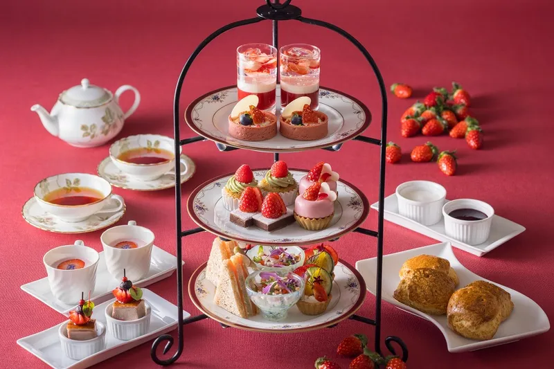 苺のアフタヌーンティー【吉祥寺エクセルホテル東急】