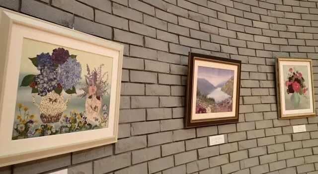 押し花教室作品展_1