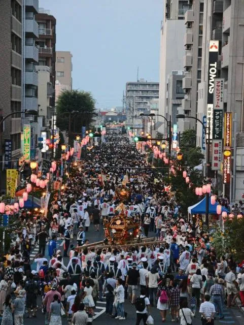 志木の夏祭り　敷島神社祭典_1