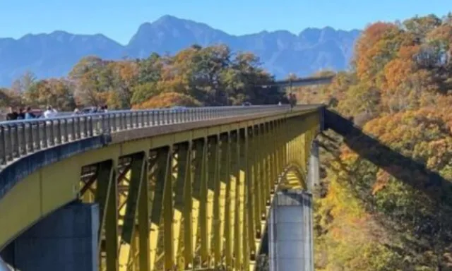 【紅葉・見ごろ】八ヶ岳高原大橋_1