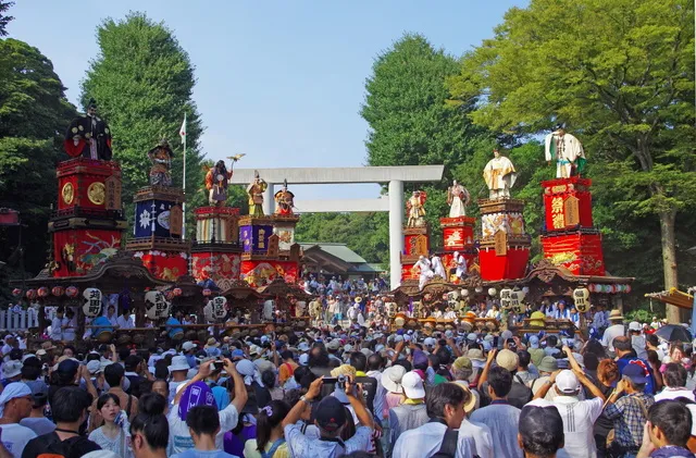 鵠沼皇大神宮　人形山車_1