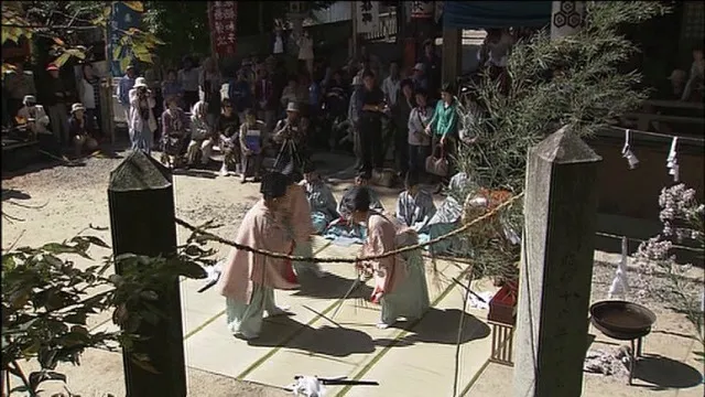 長尾神社 湯立神楽_1