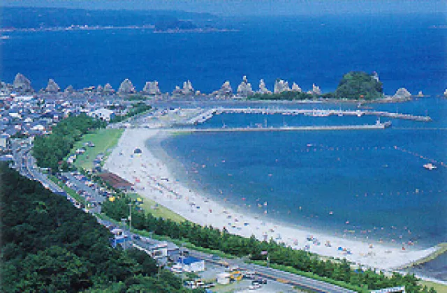 【海水浴】橋杭海水浴場_1