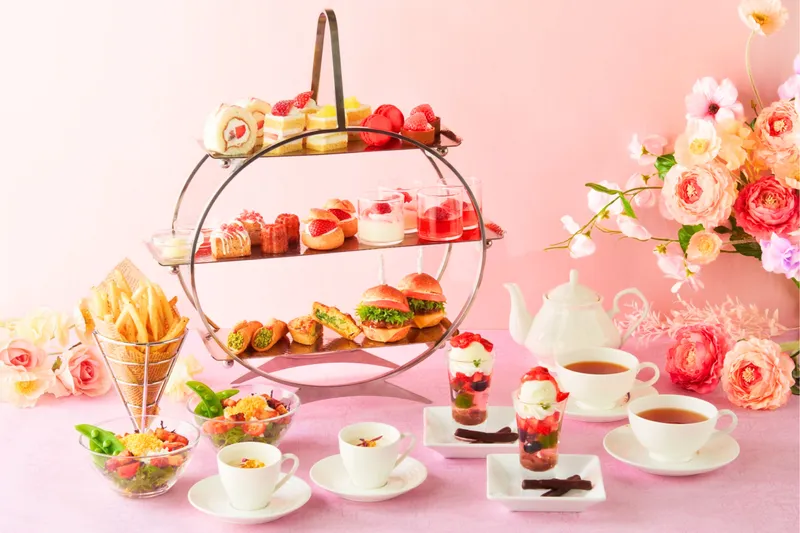 いちごアフタヌーンティーセット【ホテルニューオータニ幕張】