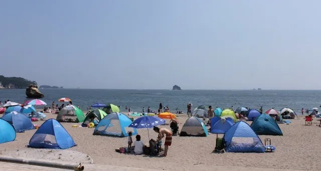 【海水浴】桂島海水浴場_1