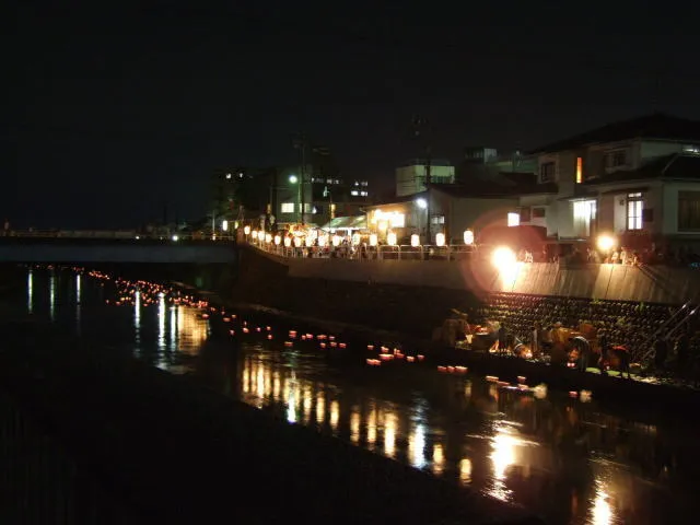 千保川灯籠流し祭_1
