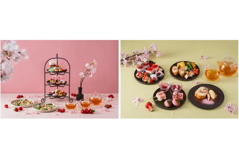 いちごと桜のスプリングアフタヌーンティー【三井ガーデンホテル 豊洲プレミア・ミレニアム 三井ガーデンホテル 東京】