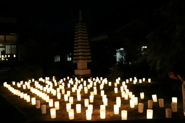 東近江大徳寺の地蔵盆万灯会_1