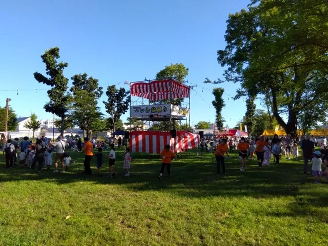 第3回恵庭ふるさと公園へいわ盆踊り_1